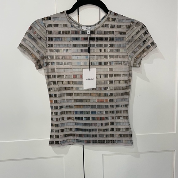 Miaou Mini Tee Facade NWT - Picture 5 of 10